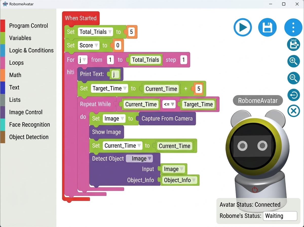 3D Robot Avatar Programming
