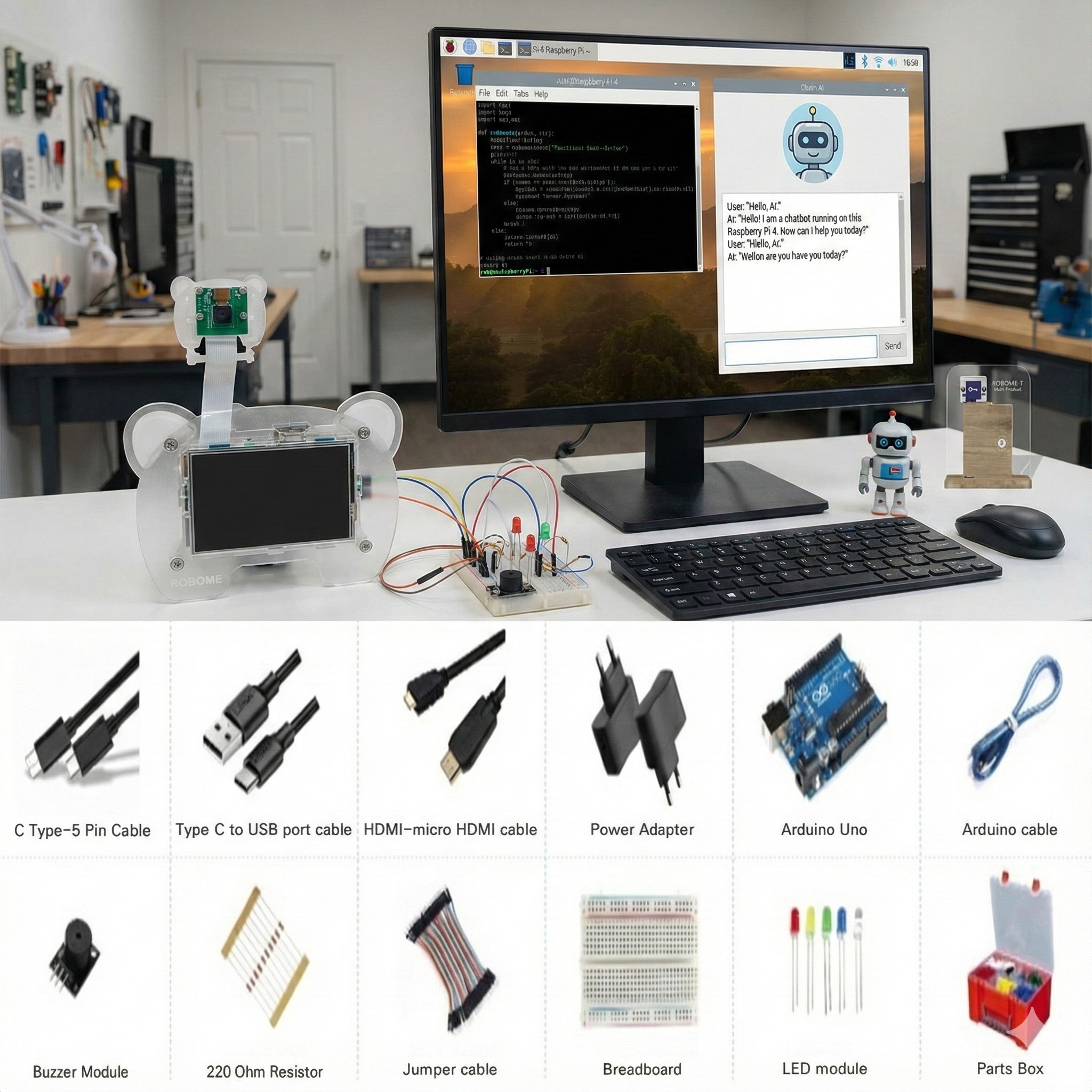 All-in-One Physical AI Hardware Components Kit