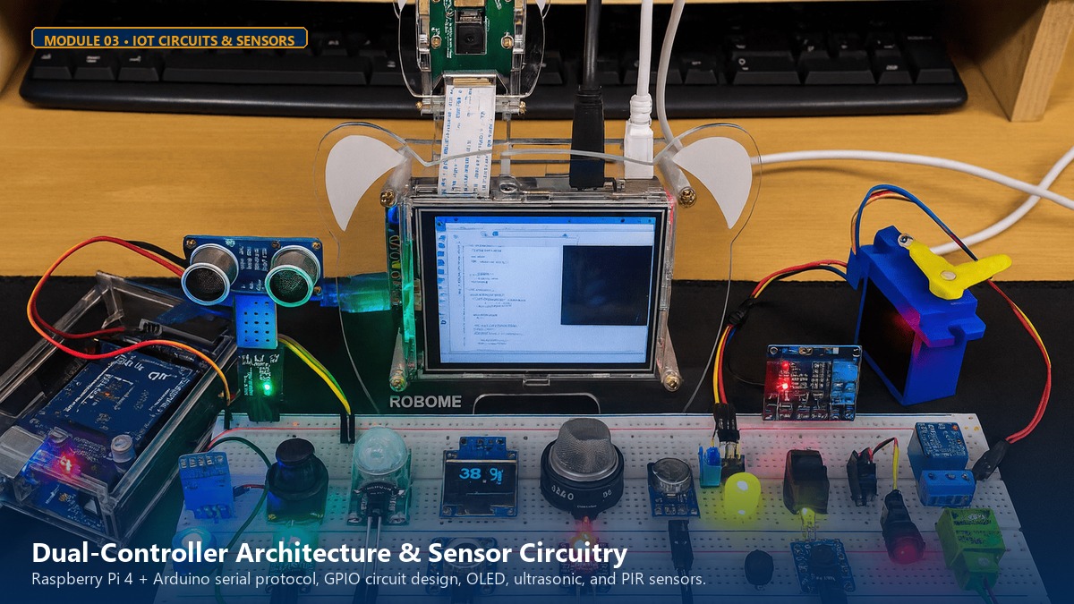 Dual-Controller Architecture & Sensors