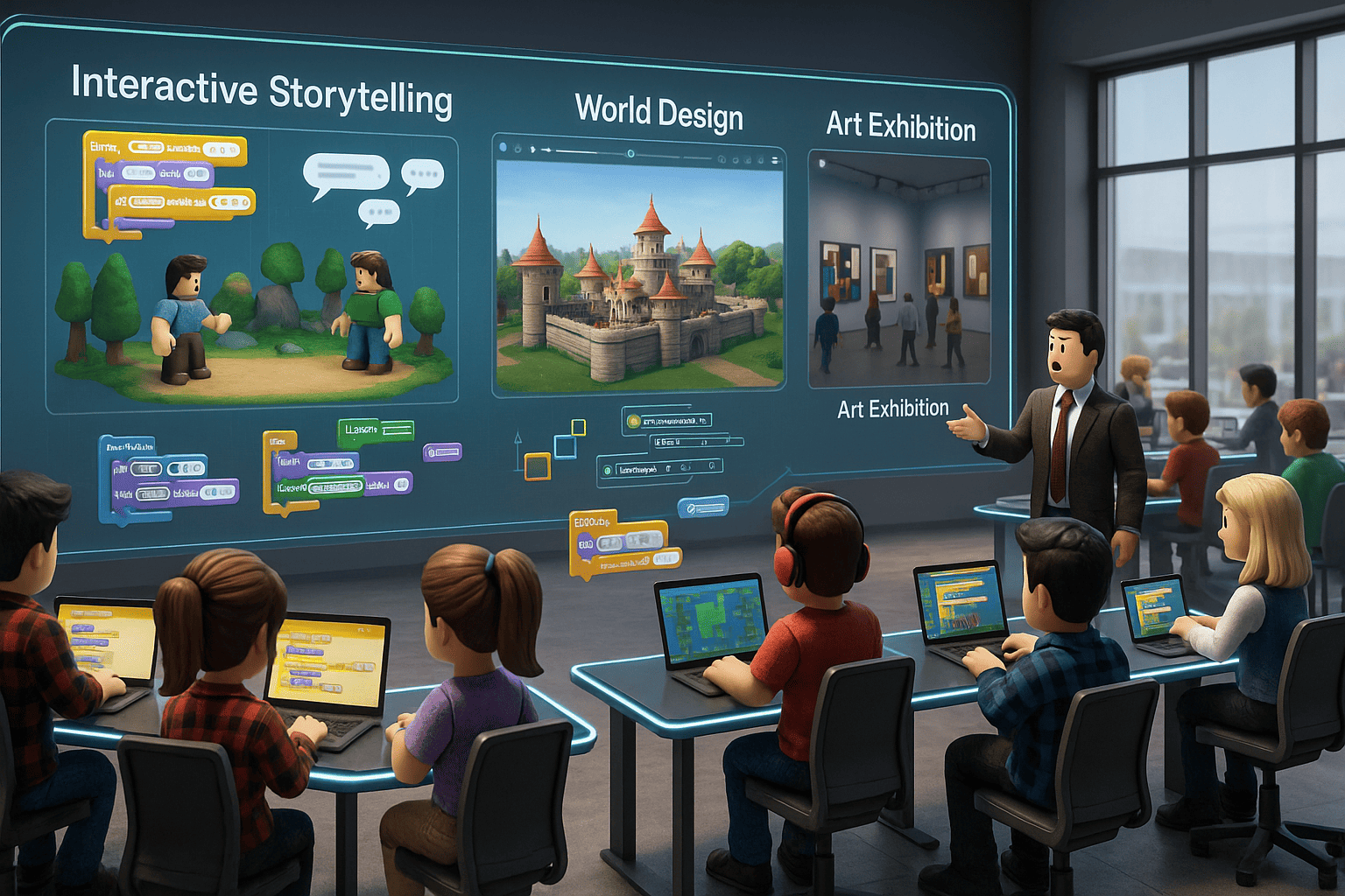 Multiplayer 3D World Design