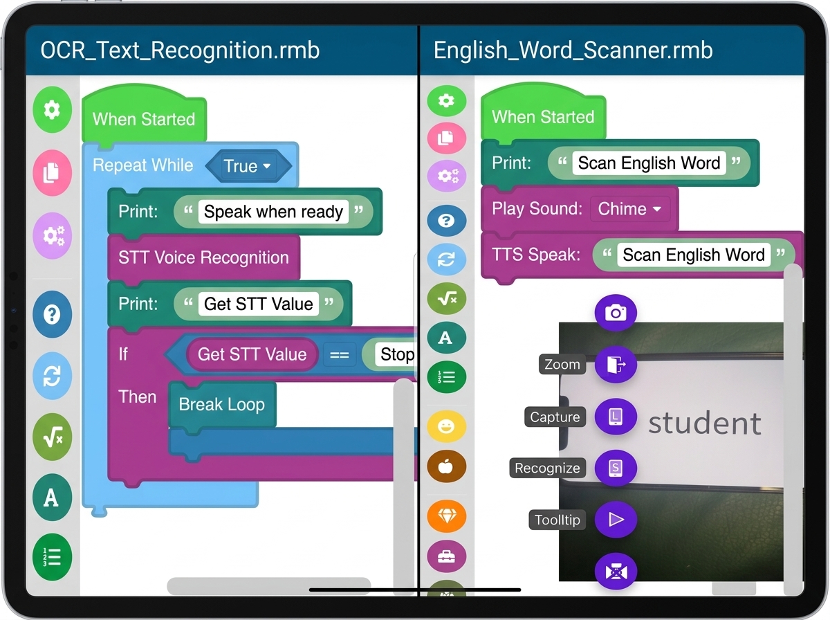 Text and Character Recognition OCR